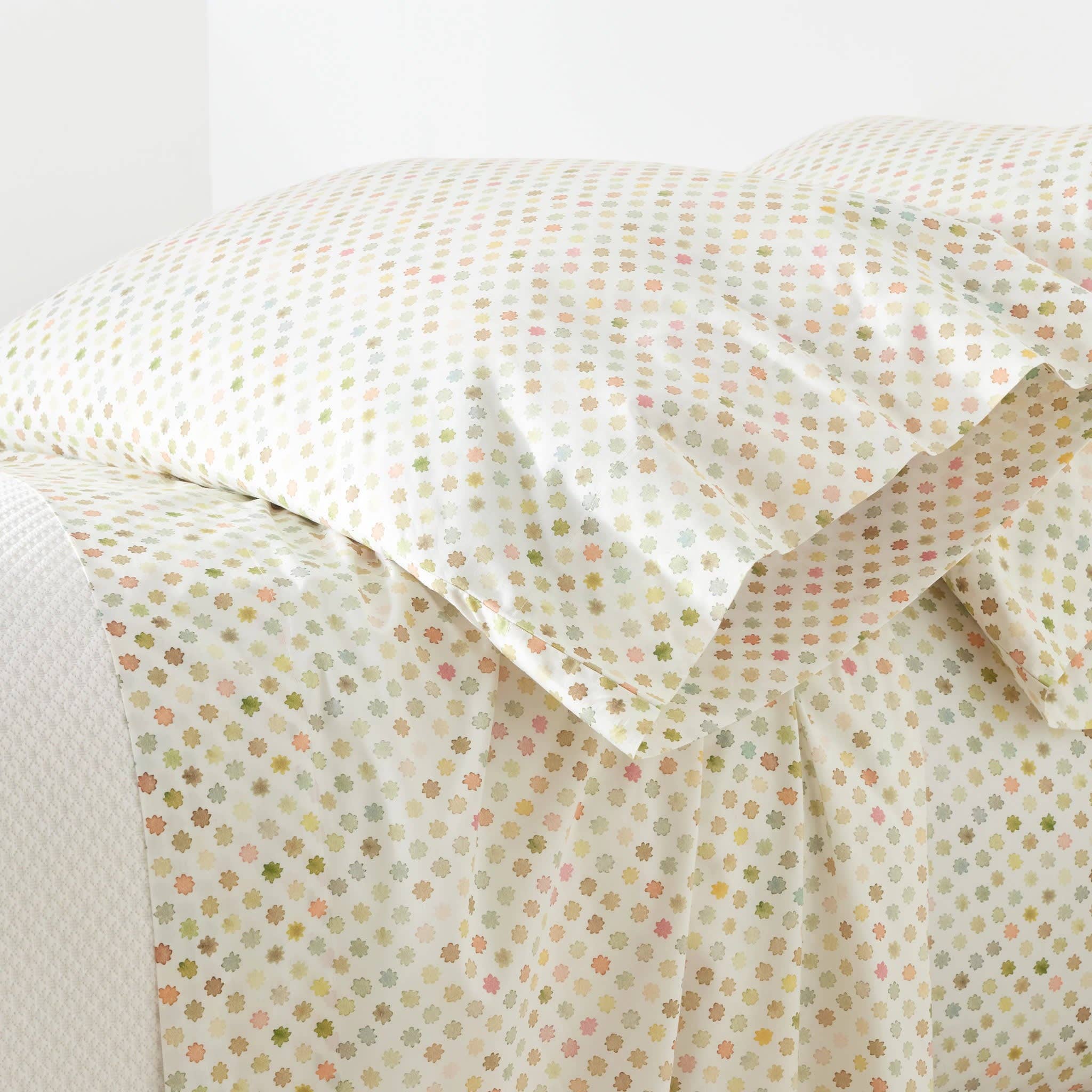 Watercolor Dots Bedding Collection — primary