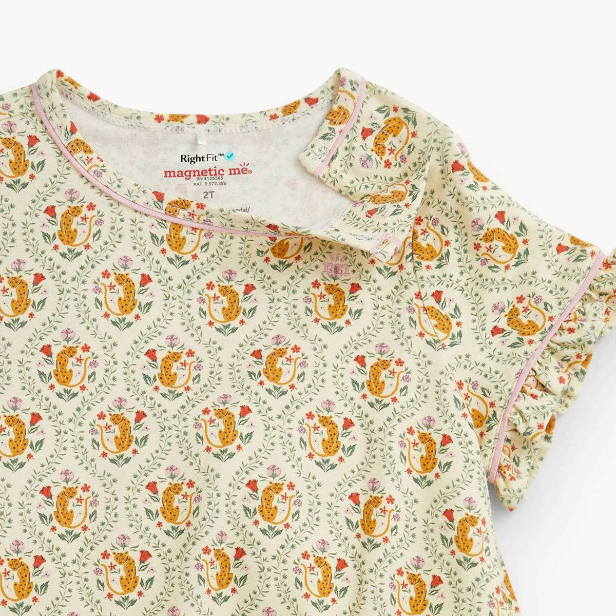 Fleur sauvage rf s/s nightgown