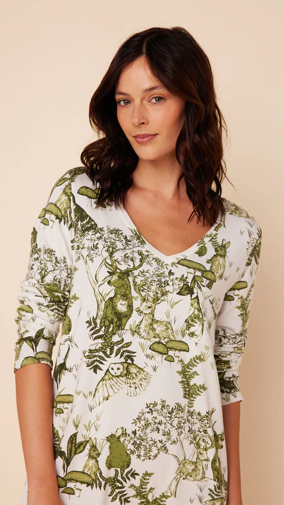 Woodside Sleep Shirt | The Cat's Pajamas