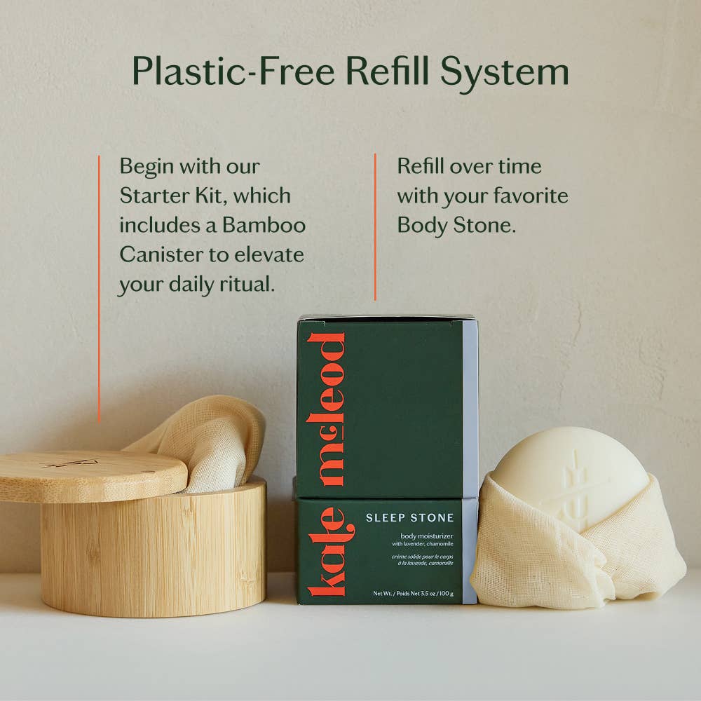 Sleep Stone | Deep Moisturizing Lotion Bar | Kate McLeod
