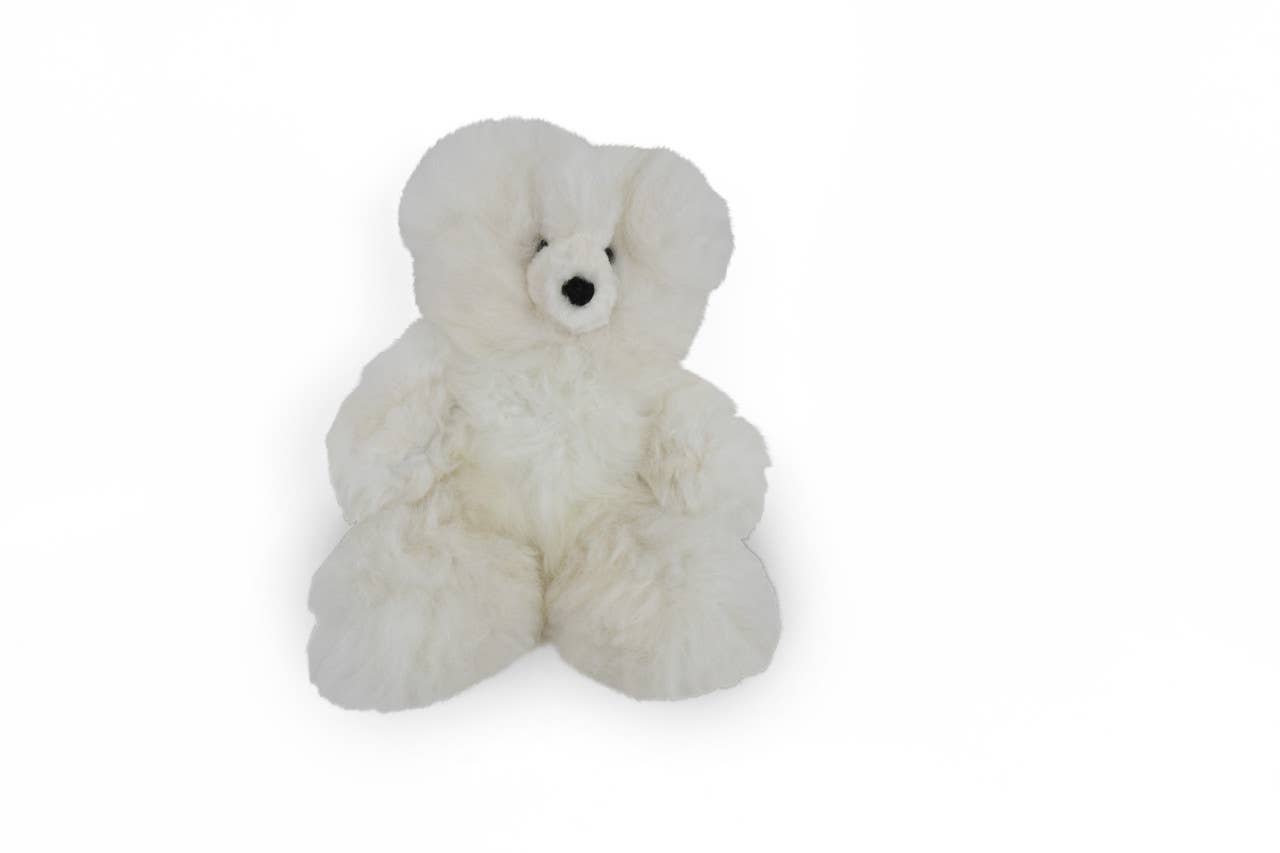 Baby Alpaca Fur Teddy Bear | Sanyork Fair Trade