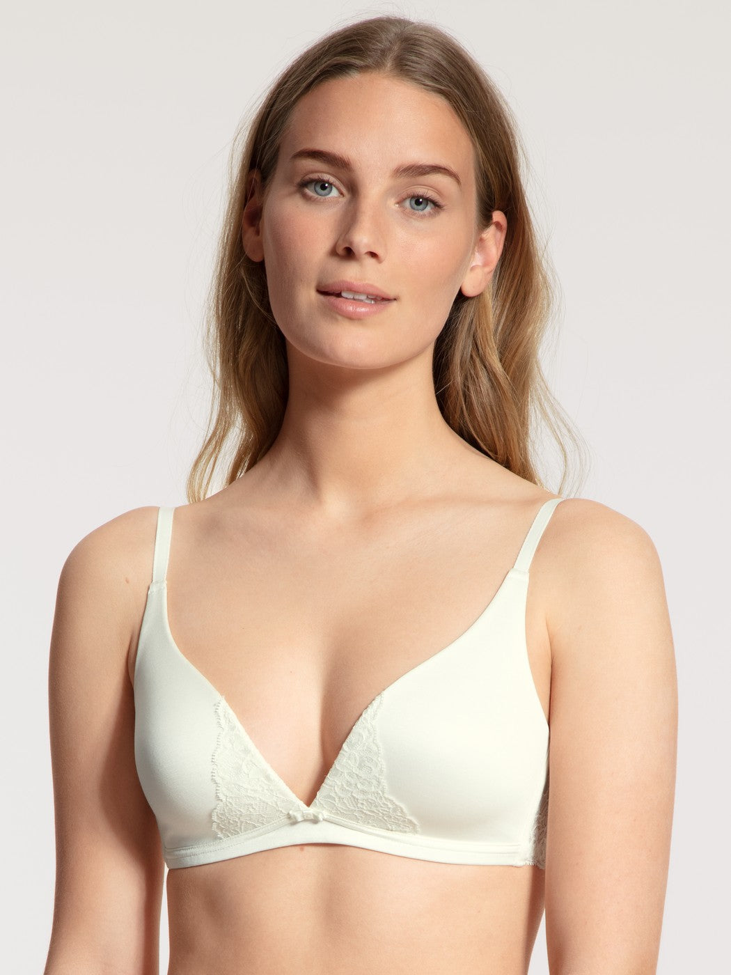 Calida Triangle Bra — Alabaster Cream (Nude)