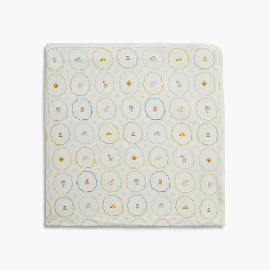 Nursery magic cream modal blanket