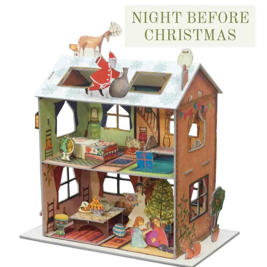 Night before christmas advent large - pop 065