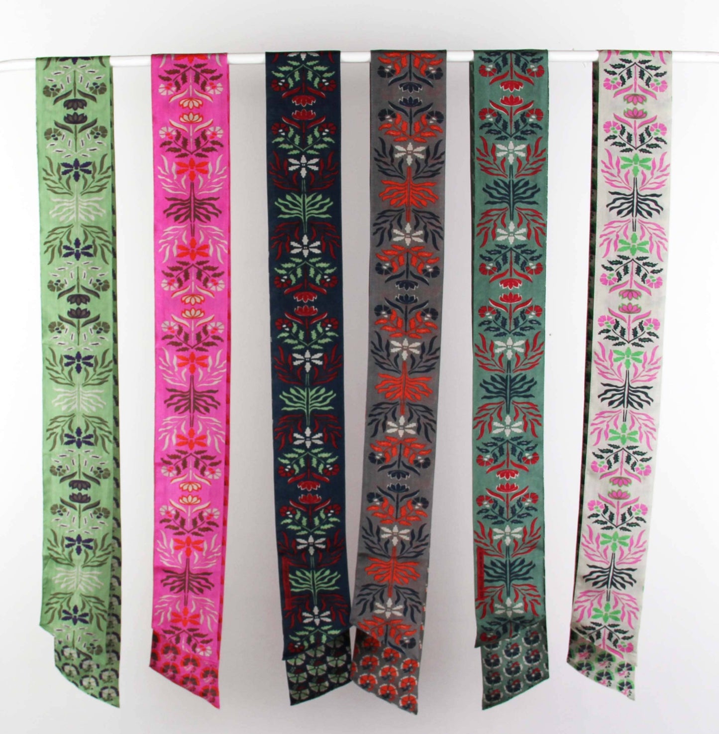 Manon Marine Silk Headband | Les Belles Vagabondes