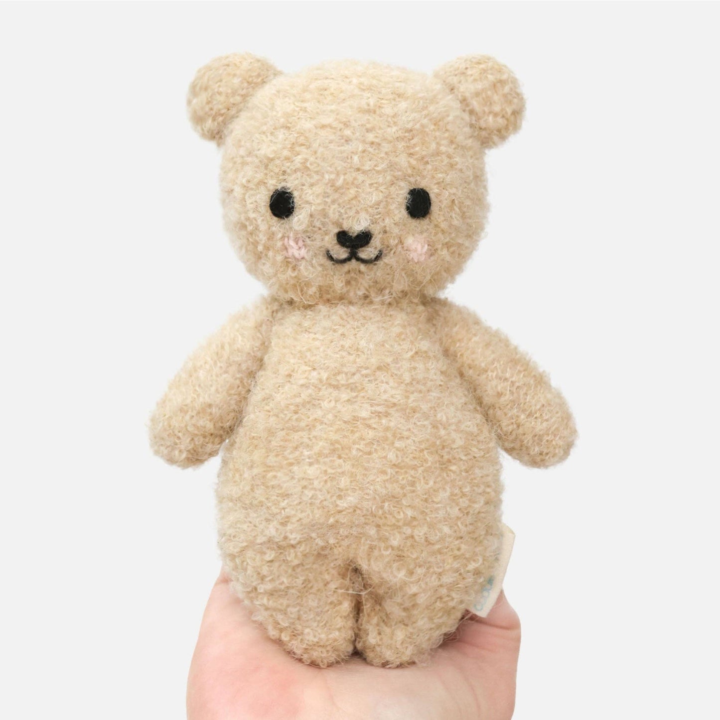 Baby Bouclé Bear in Honey | Cuddle + Kind