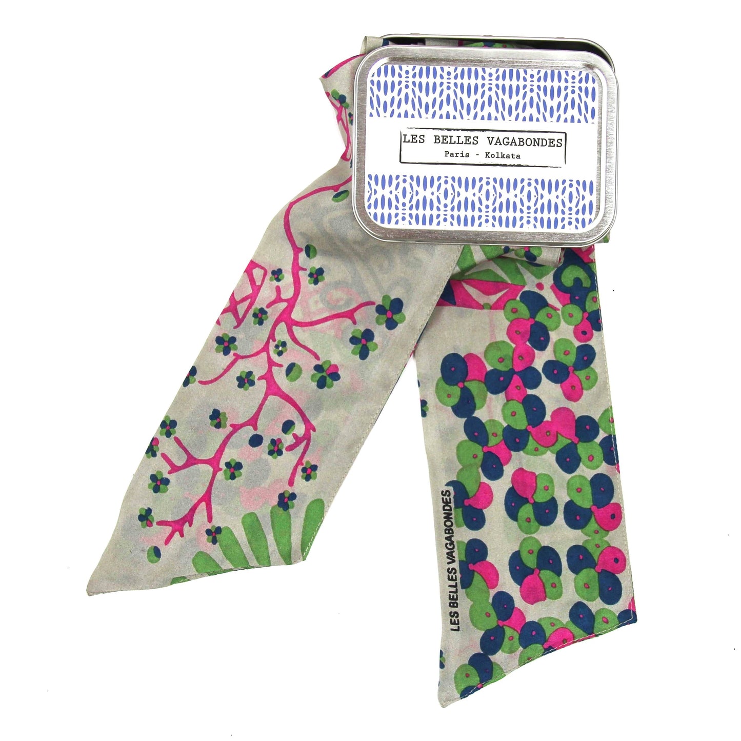 Masami Beige Silk Headband | Les Belles Vagabondes