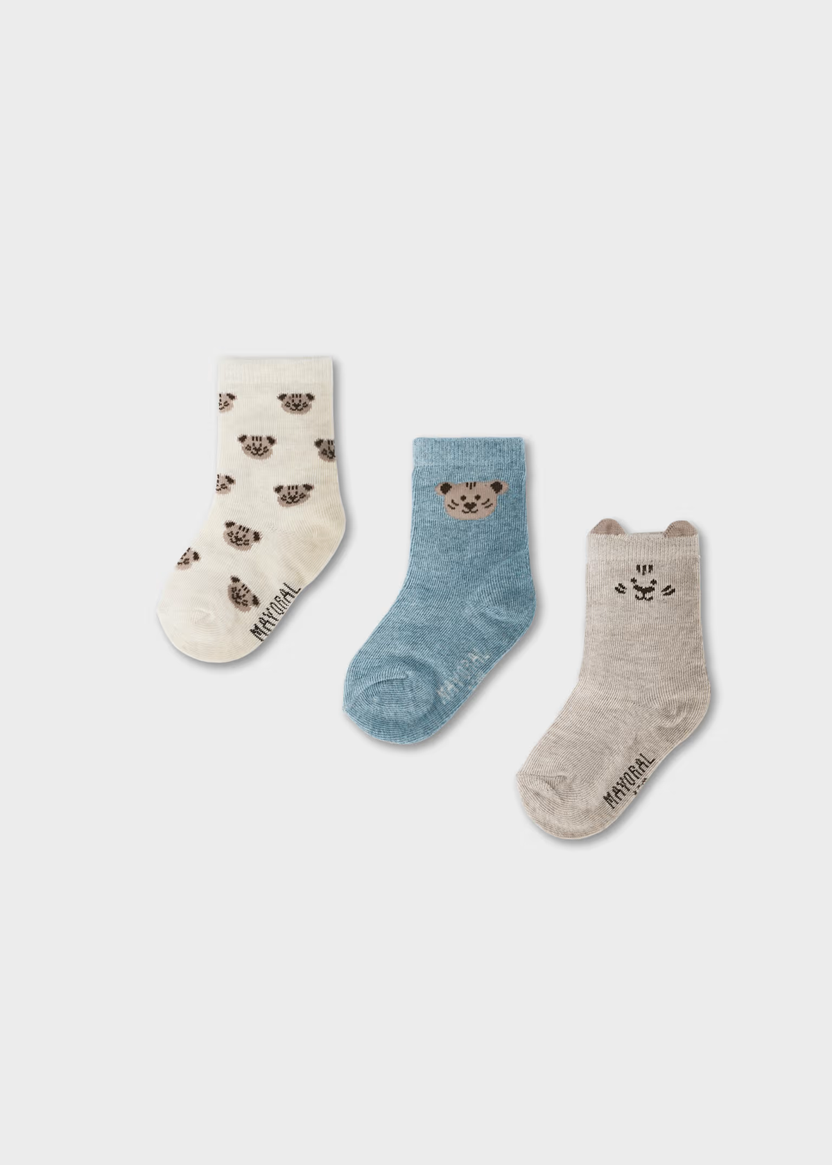 Baby 3-Pack Animal Socks | Mayoral