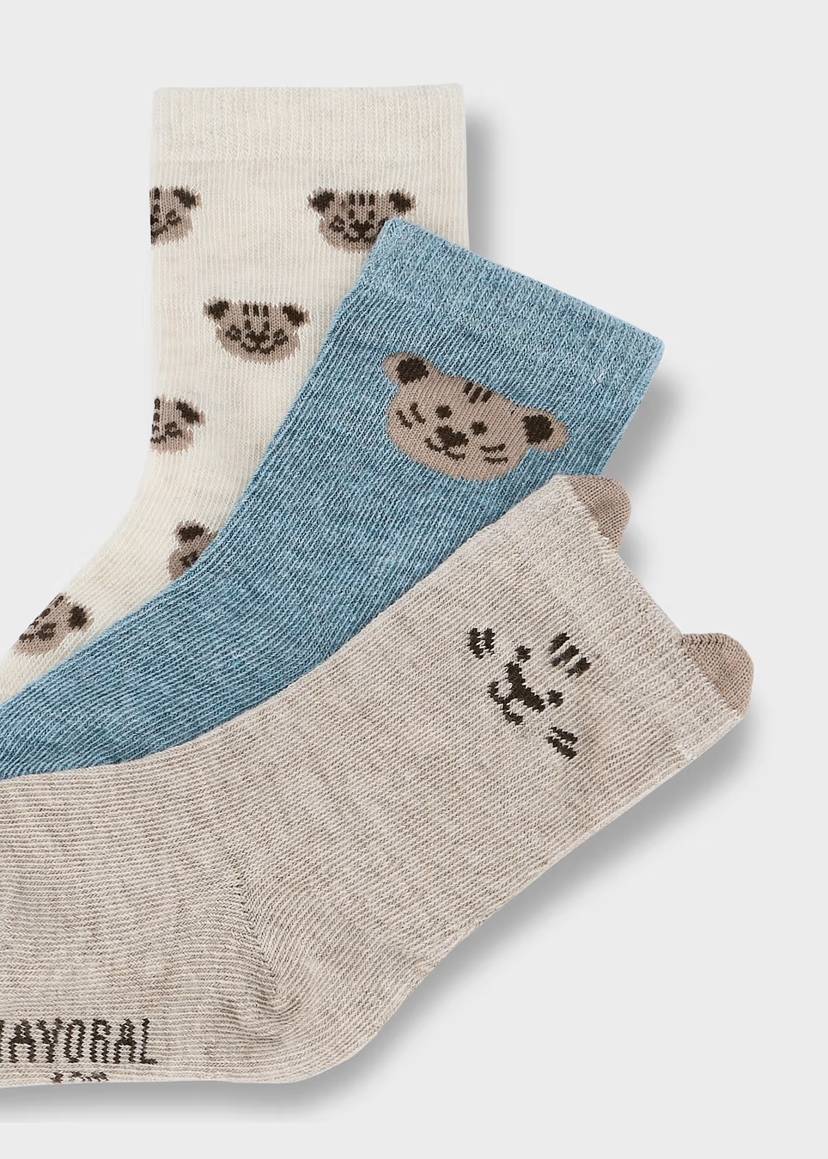 Baby 3-Pack Animal Socks | Mayoral