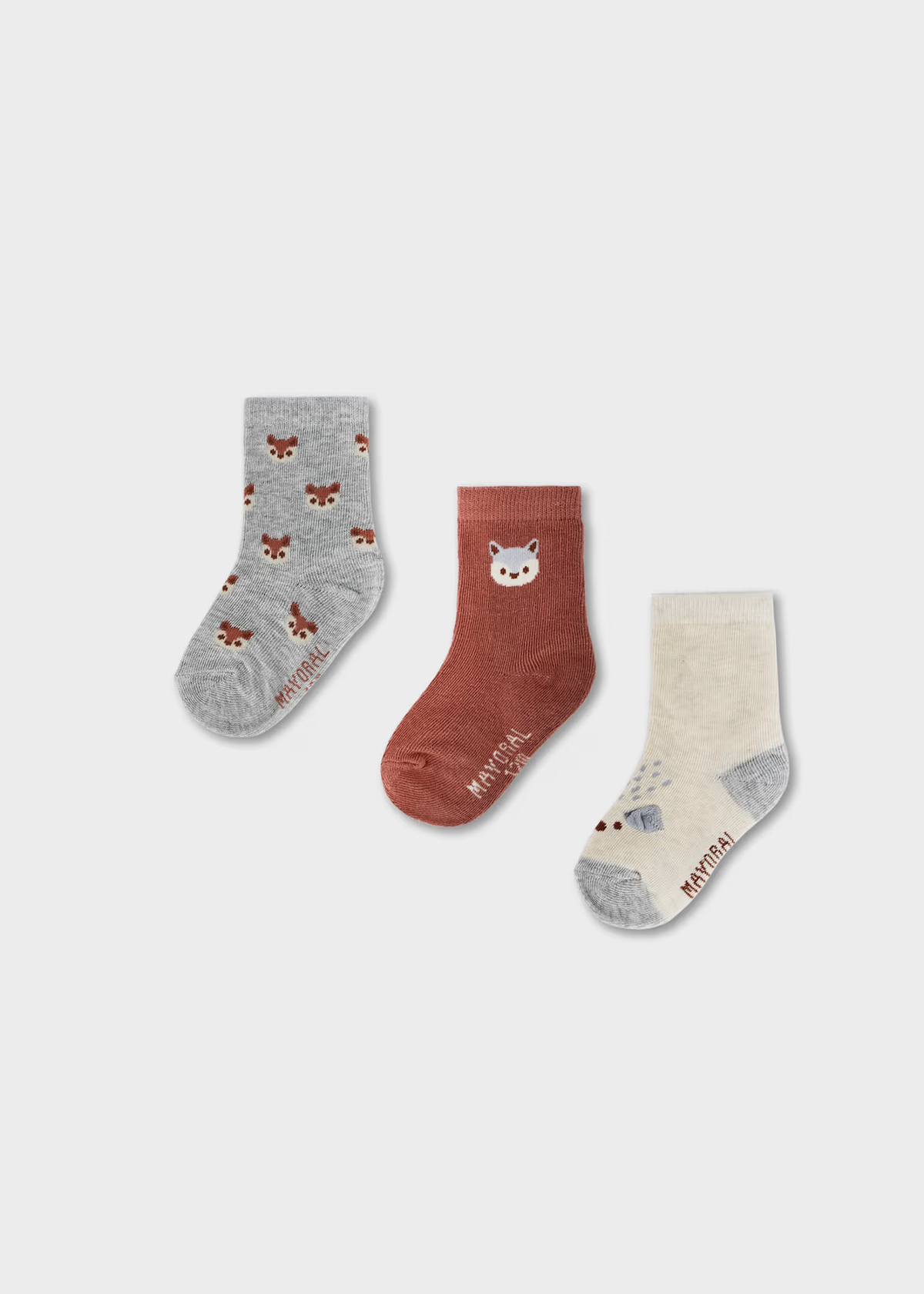 Baby 3-Pack Animal Socks | Mayoral
