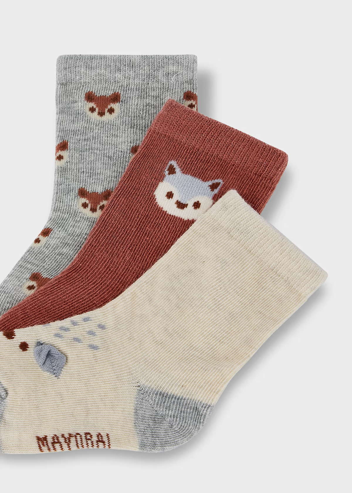 Baby 3-Pack Animal Socks | Mayoral