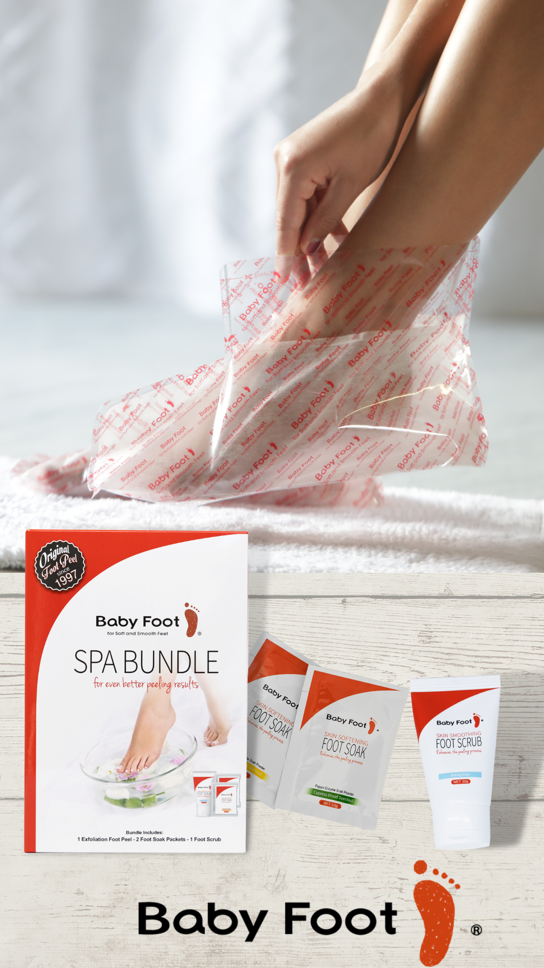 BABY FOOT USA - Spa Bundle- Clearance Foot Peel
