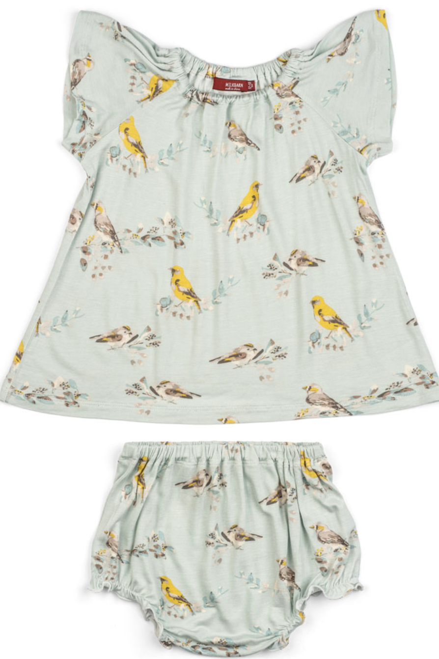 Bamboo Dress & Bloomer Set | Milkbarn