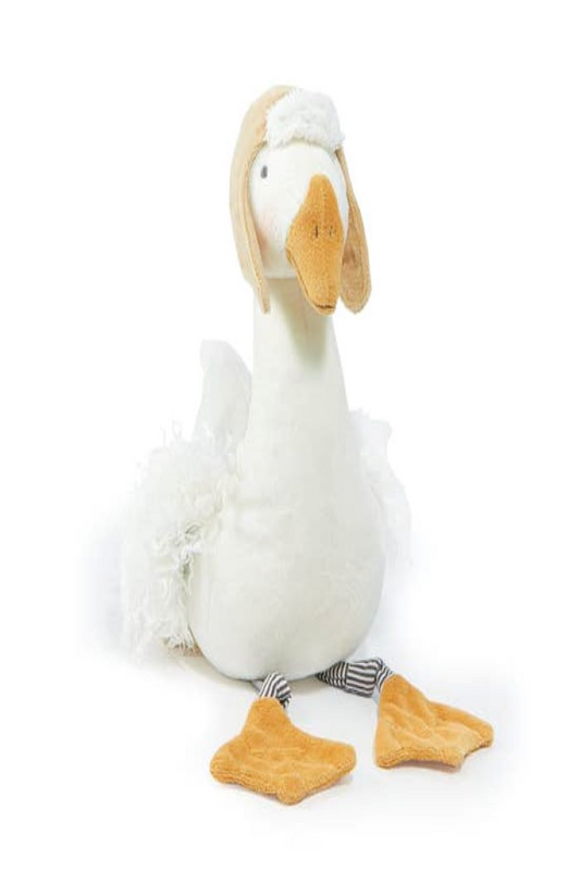 Avery the Aviator Snow Goose | Bunnies by the Bay