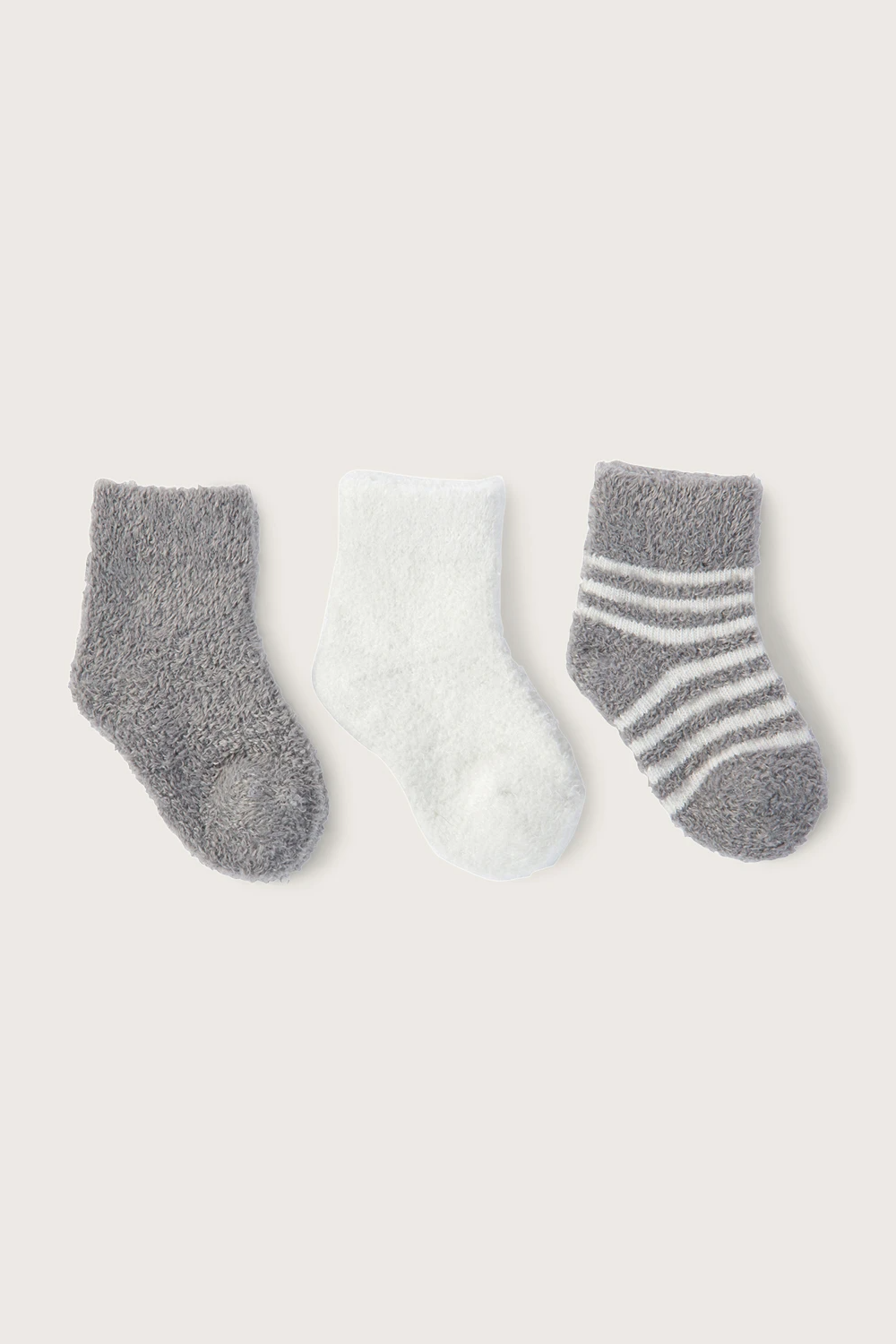 Barefoot Dreams Cozychic Lite Infant Socks 3-Pack