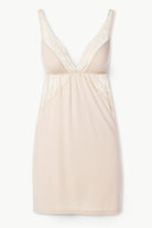 Eberjey Rosalia Elevated Everyday Chemise — Antique Rose detail