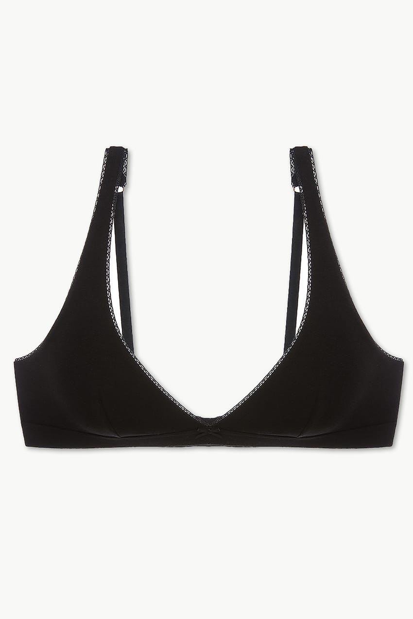 Eberjey Pima Goddess Everyday Plunge Bra - lifestyle 1