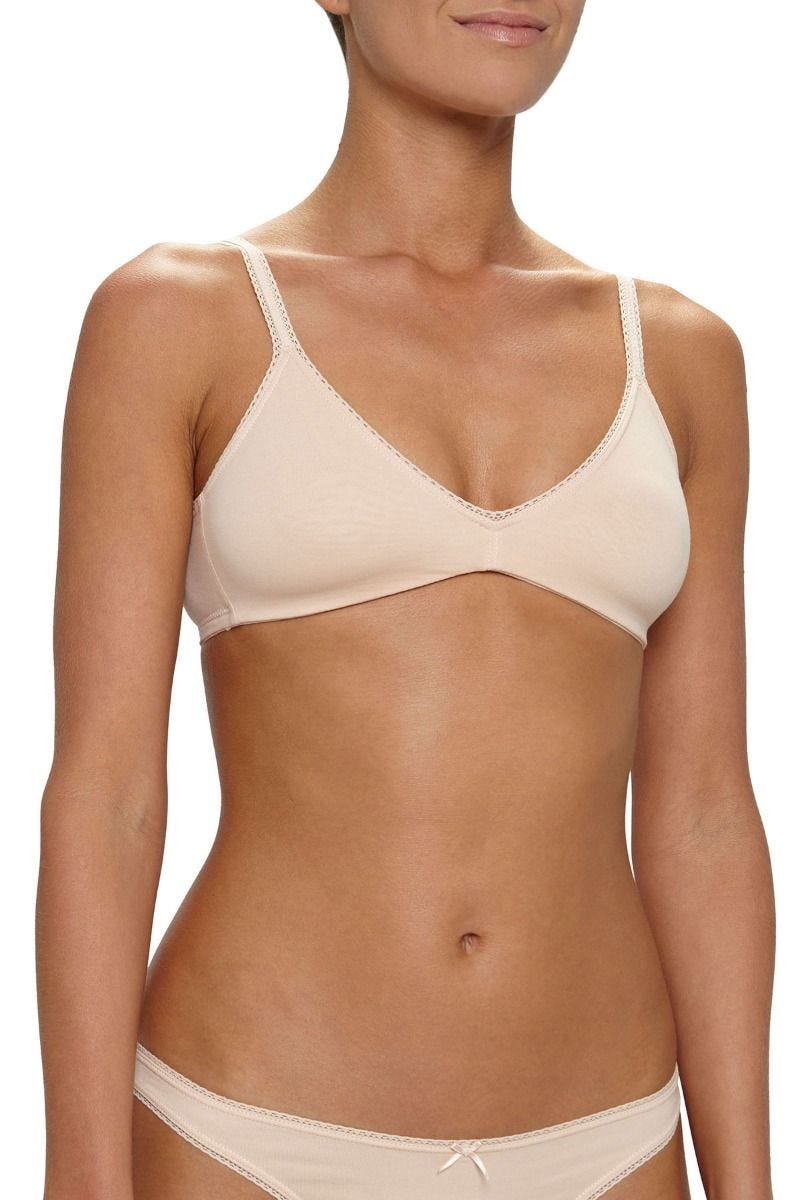 Pima Goddess Everyday Plunge Bra | Eberjey