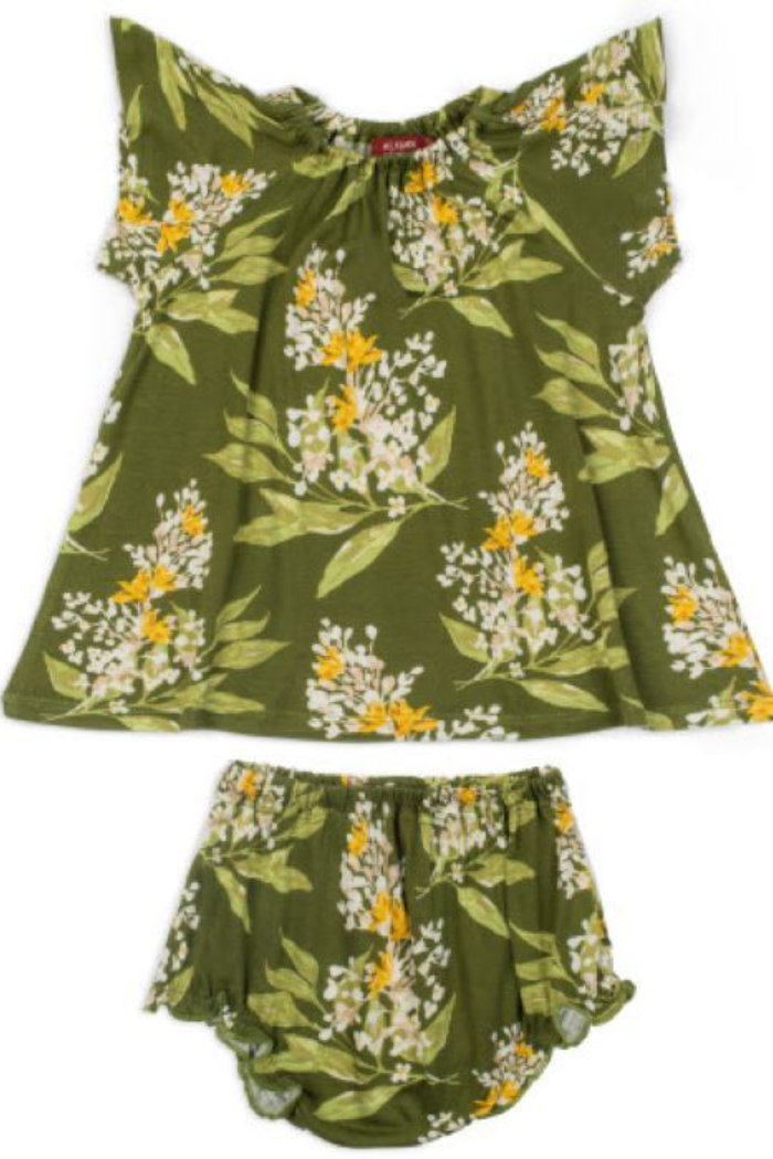 Bamboo Dress & Bloomer Set | Milkbarn
