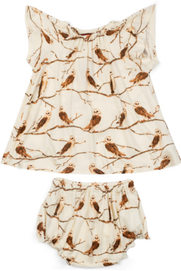 Bamboo Dress & Bloomer Set | Milkbarn