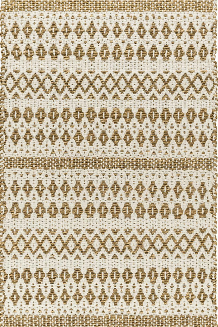 La Palma Natural Woven Jute & Cotton Rug | Dash & Albert
