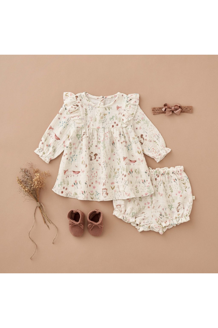 Owl Print 2-Piece Set | Elegant Baby