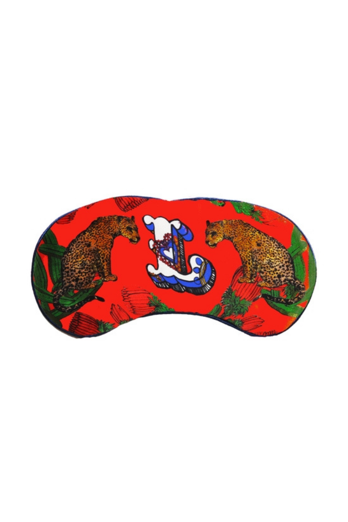 Alphabet Silk Eye Mask | Jessica Russell Flint