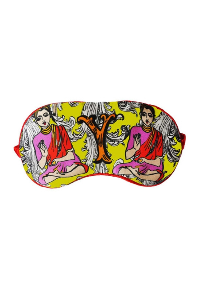 Alphabet Silk Eye Mask | Jessica Russell Flint