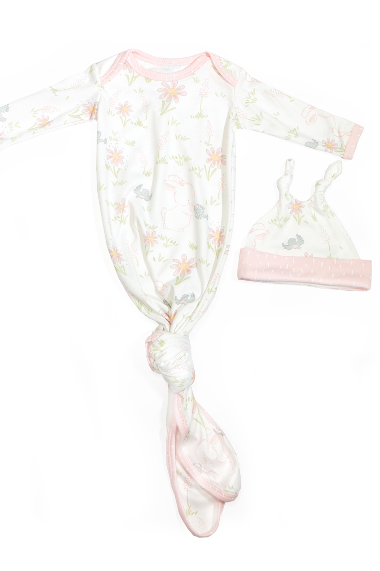 Friendship Blossom Knotty Gown & Hat Set | Bunnies by the Bay