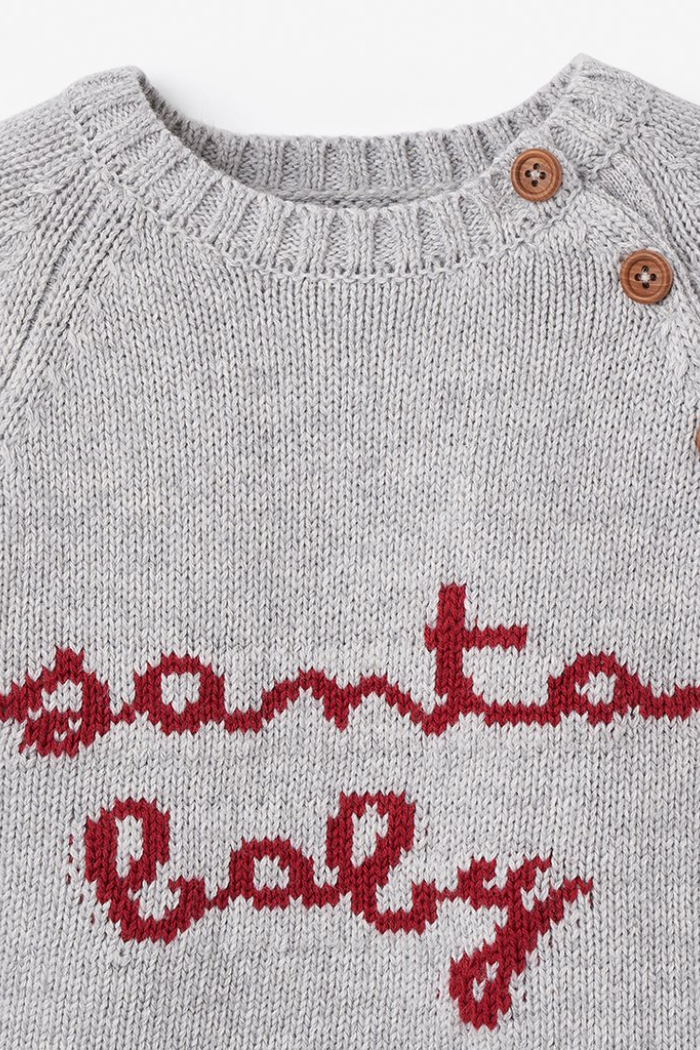 Santa Sweater and Pant Set | Elegant Baby