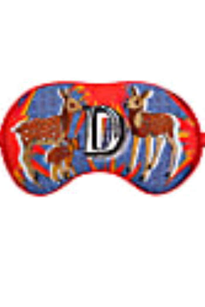 Alphabet Silk Eye Mask | Jessica Russell Flint