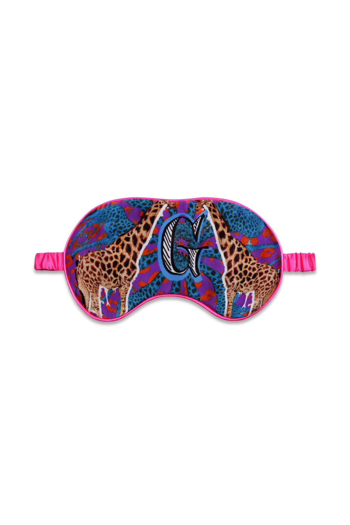Alphabet Silk Eye Mask | Jessica Russell Flint
