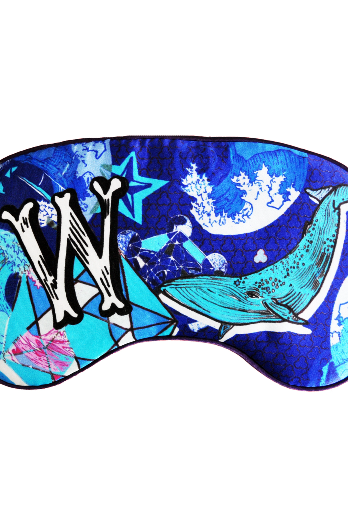 Alphabet Silk Eye Mask | Jessica Russell Flint