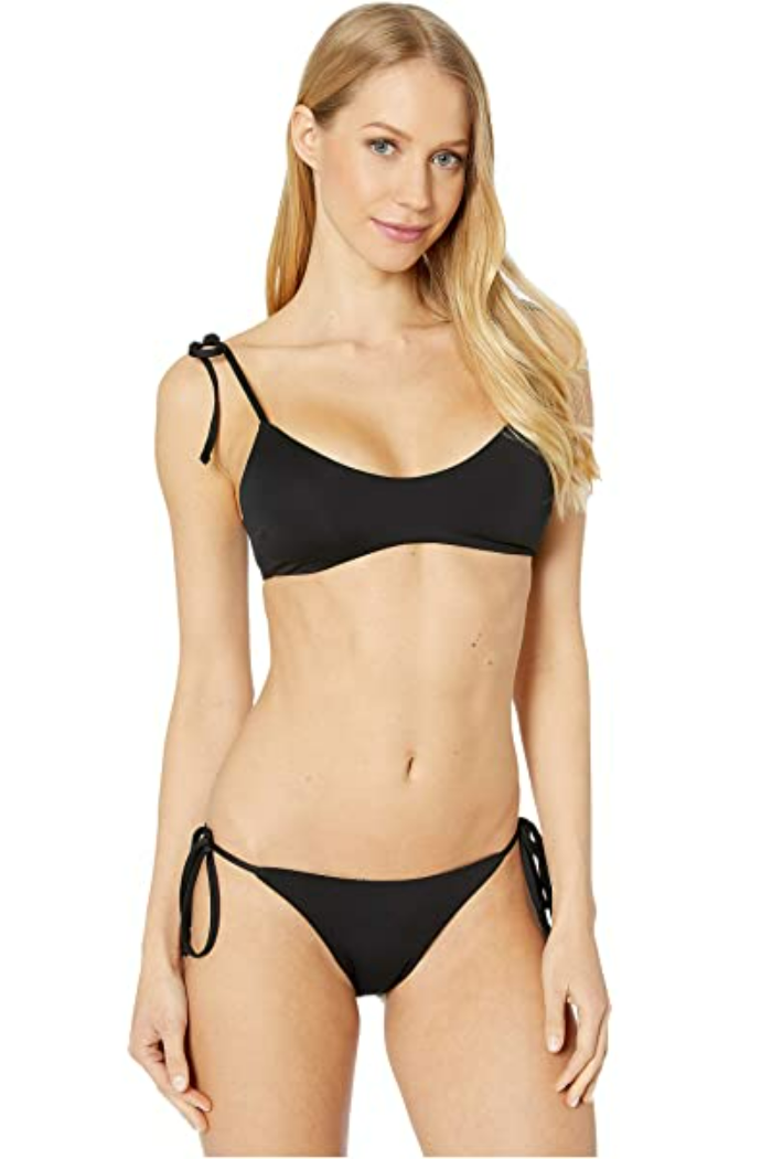 So Solid Dylan Bikini Top/Sadie Bottom Set | Eberjey