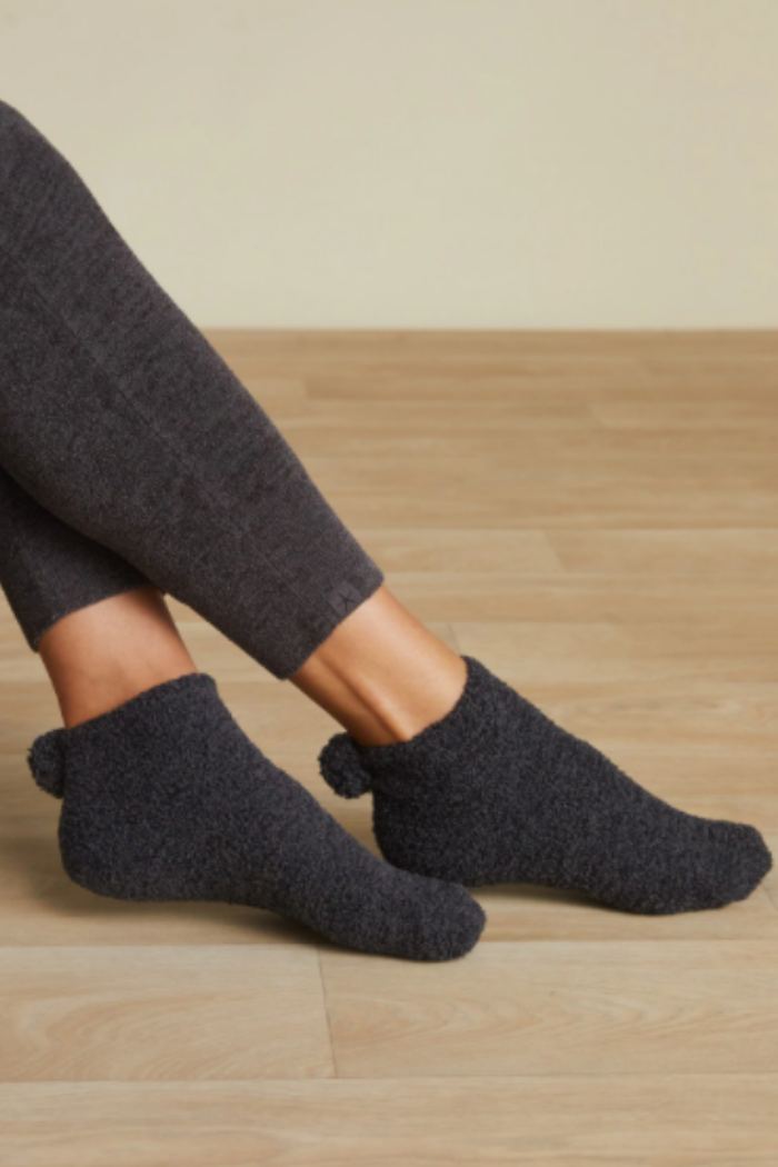 CozyChic® Women's Pom Pom Ankle Socks