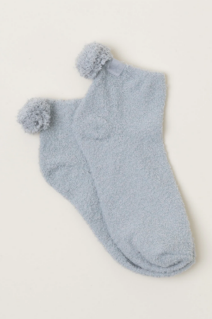 CozyChic® Women's Pom Pom Ankle Socks
