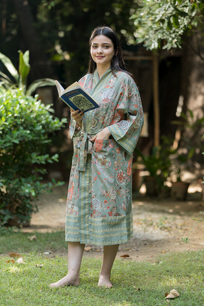 Malabar Thyme Kimono