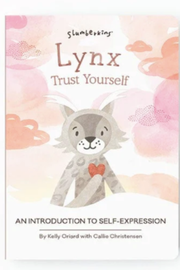Lynx Trust Yourself Book & Snuggler | Slumberkins
