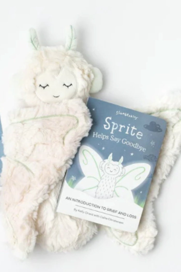 Sprite Snuggler & Help Say Goodbye Book | Slumberkins