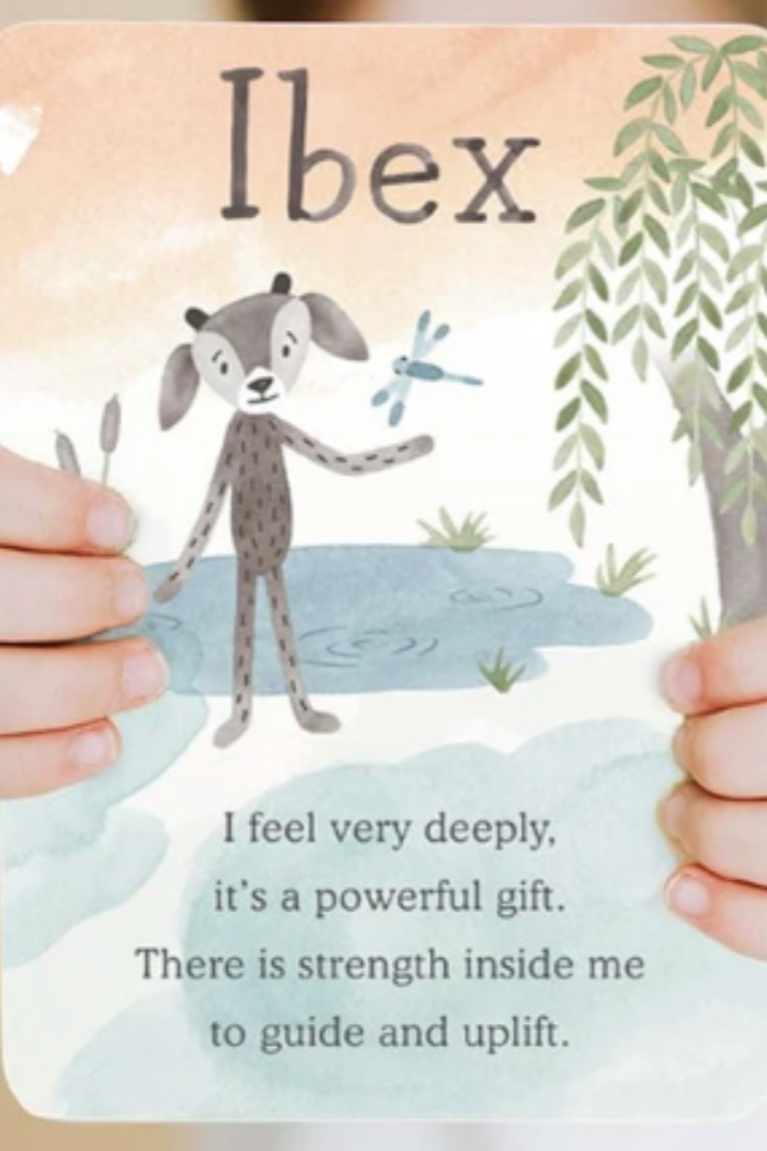 Ibex Kin Bundle Snuggler & Emotional Courage Book | Slumberkins