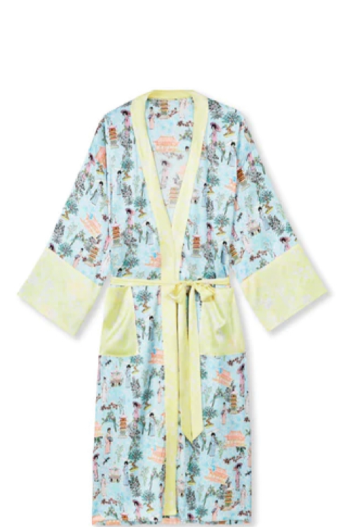 Story of the Orient Long Silk Robe | Jessica Russell Flint