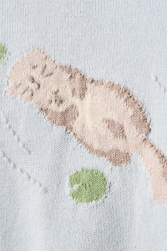 Sweater and Footed Pant Set | Elegant Baby