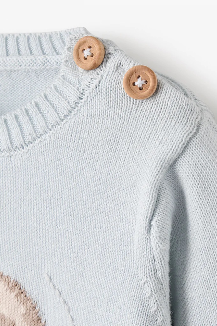 Sweater and Footed Pant Set | Elegant Baby