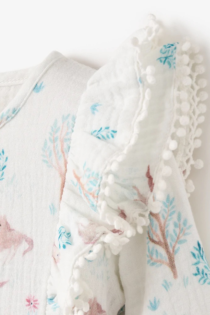 Organic Muslin Baby Jumpsuit | Elegant Baby