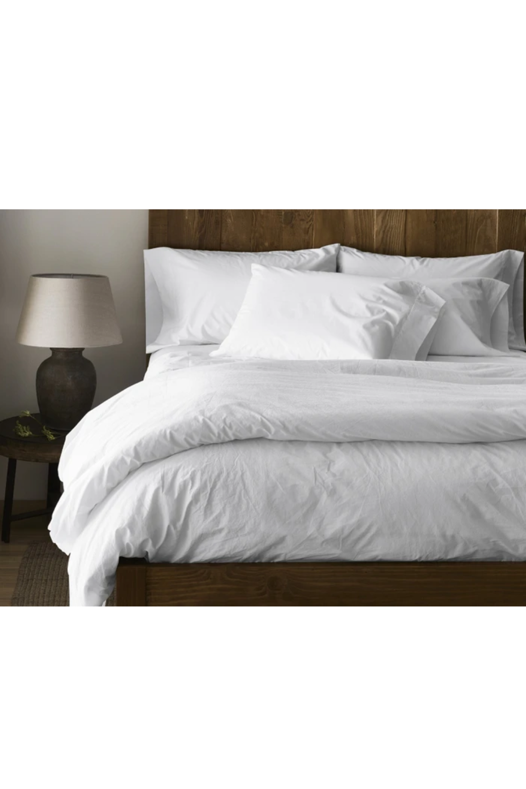 300 Thread Count Organic Percale Sheet Set — King | Coyuchi