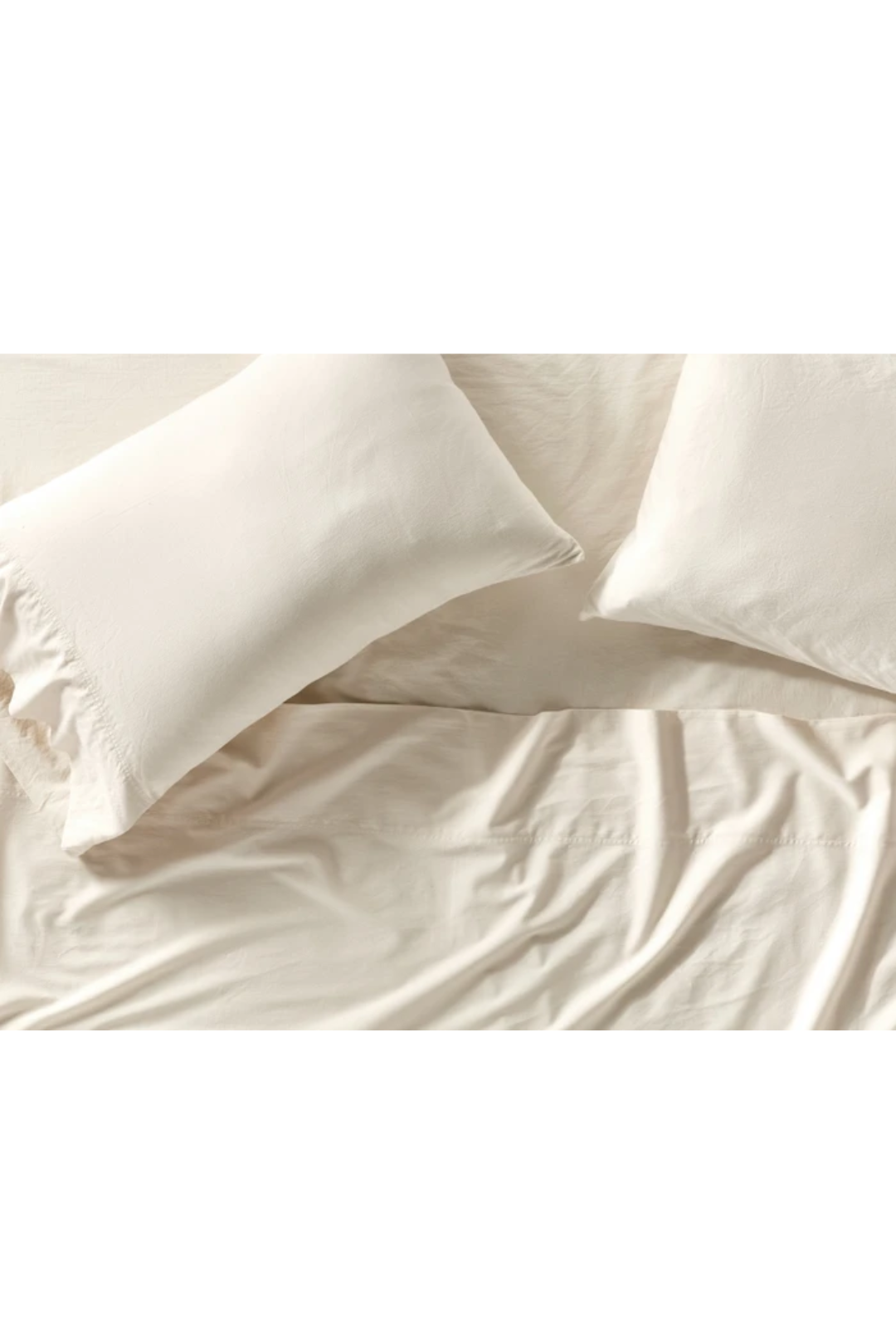 Organic Relaxed Sateen Pillowcase Set — Standard/Queen | Coyuchi