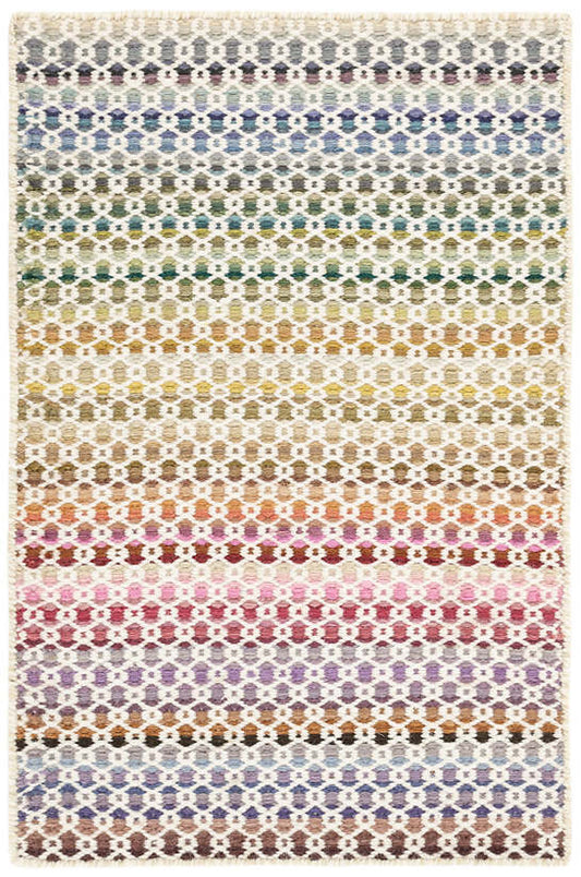 Poppy Multi Woven Wool Rug | Dash & Albert