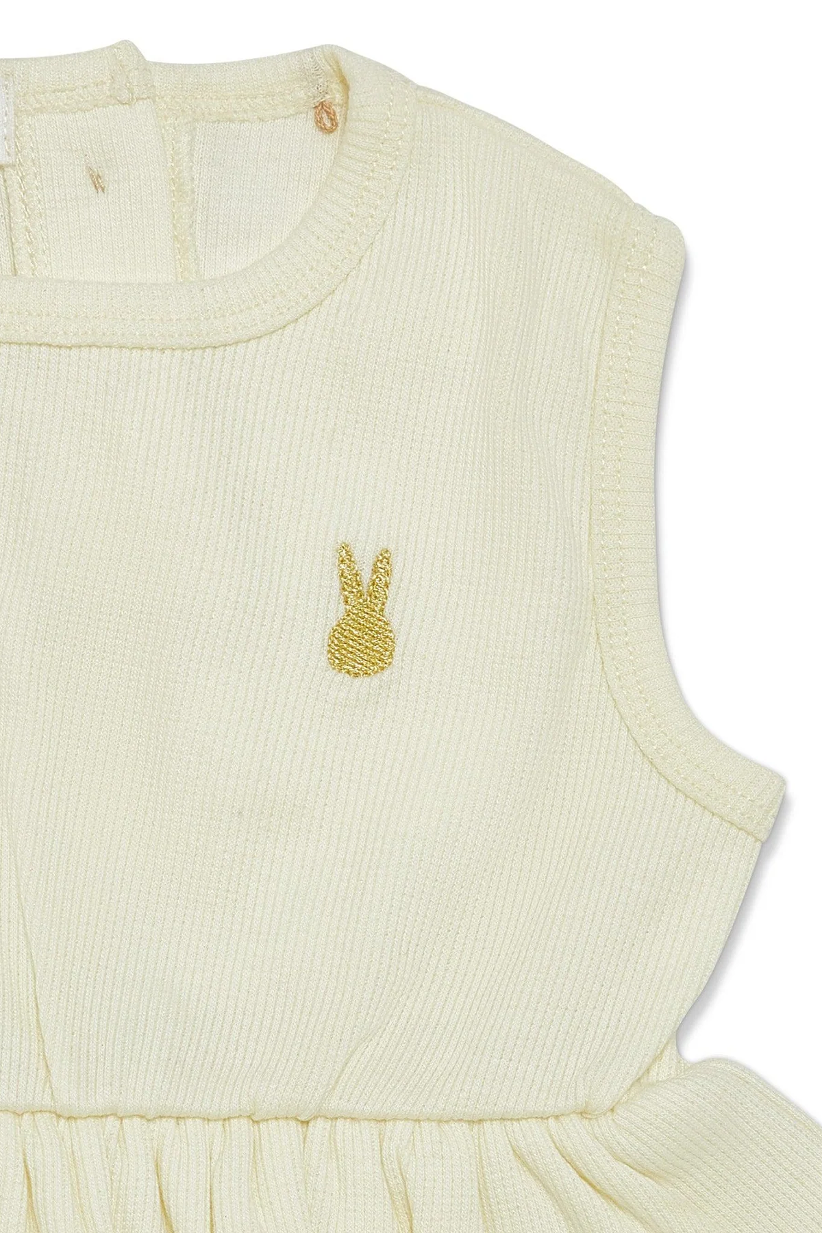 Organic Ruffle Waist Bun Suit | Bunnies by the Bay
