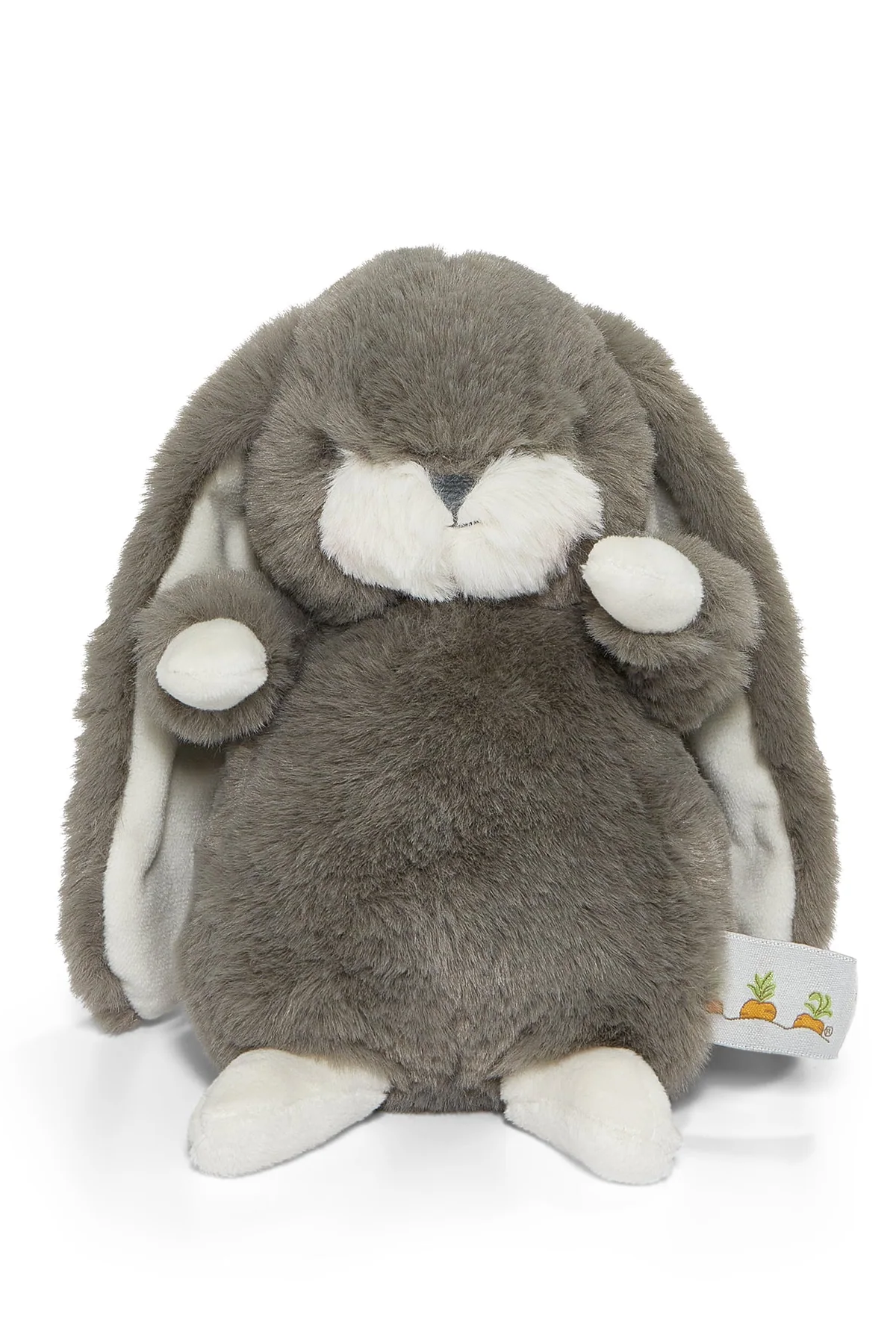 Tiny 8" Nibble Bunny — Coal | Bunnies by the Bay