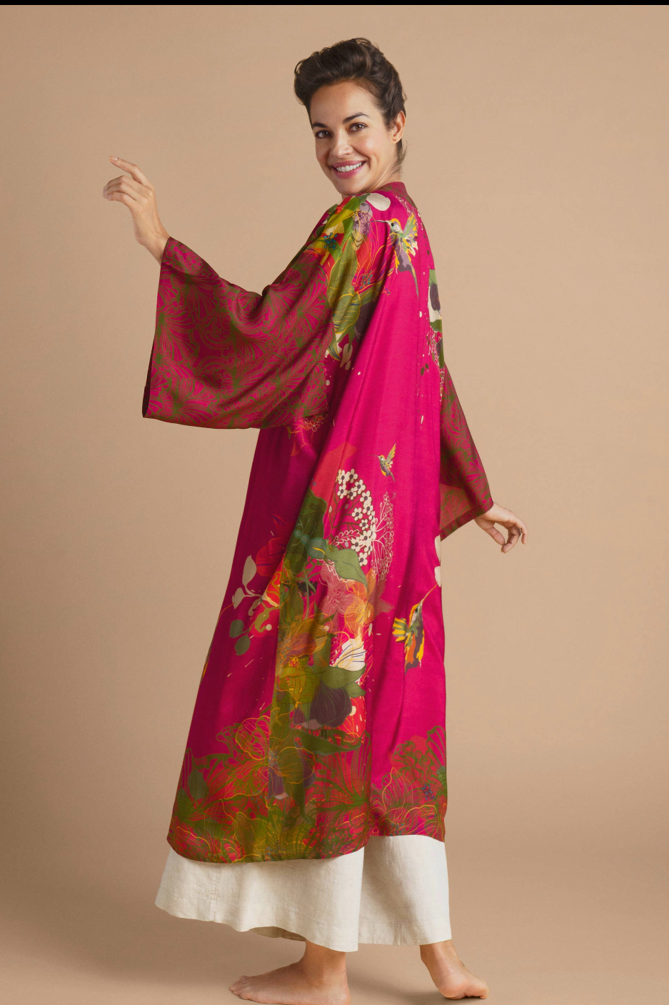 Long Kimono Gown